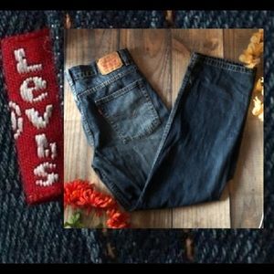 Big Boy Levi’s 550 Relaxed Denim Jeans 28x28